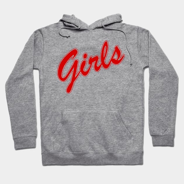 FRIENDS shirt design - "Girls" Sweater (Red, Monica) Hoodie by stickerfule